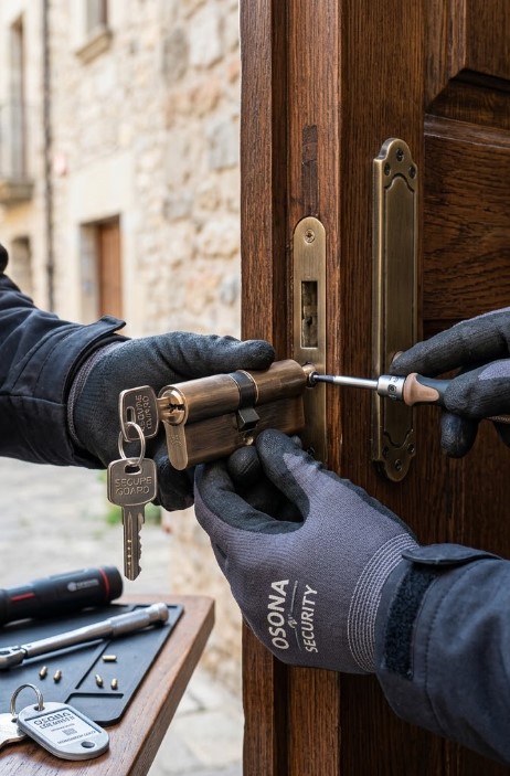 Servicio de cerrajeros 24 horas y apertura de puertas de forma urgente en Manlleu